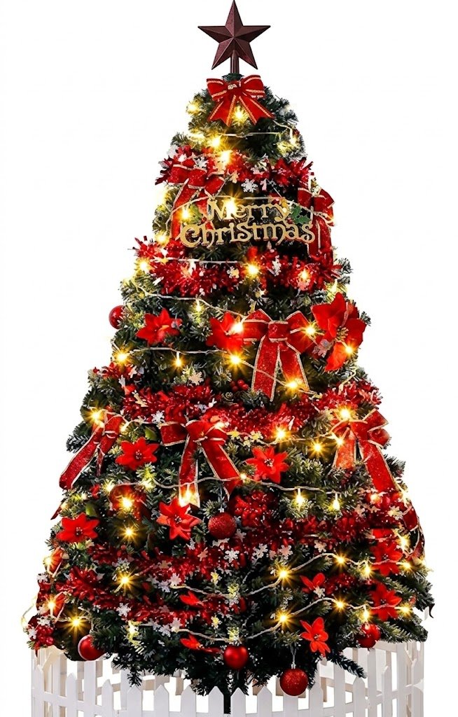 Sapin de Noël Décoré